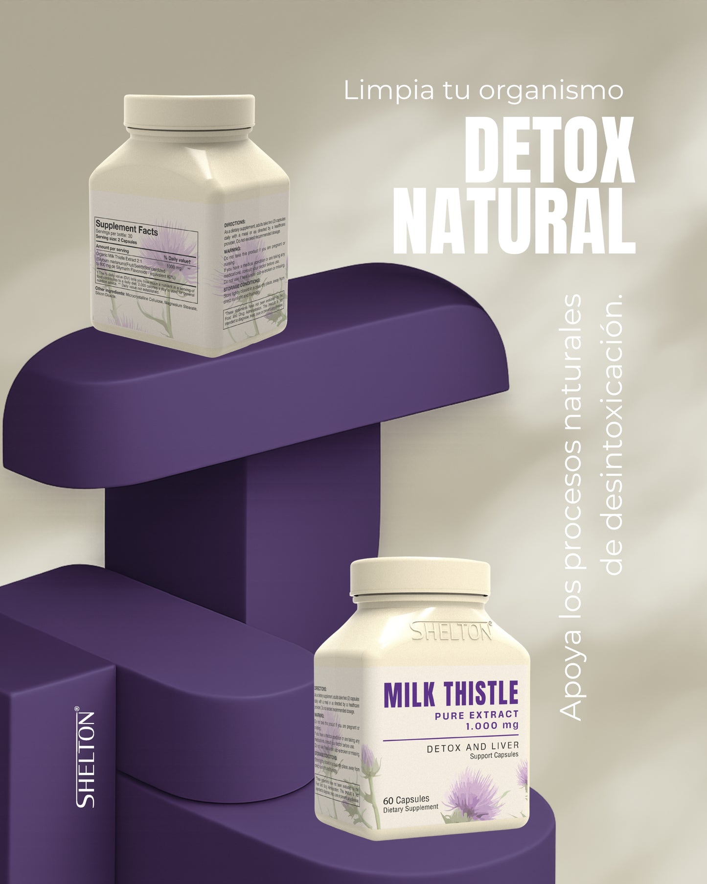 MILK THISTLE 1000MG X 60 CÁPSULAS